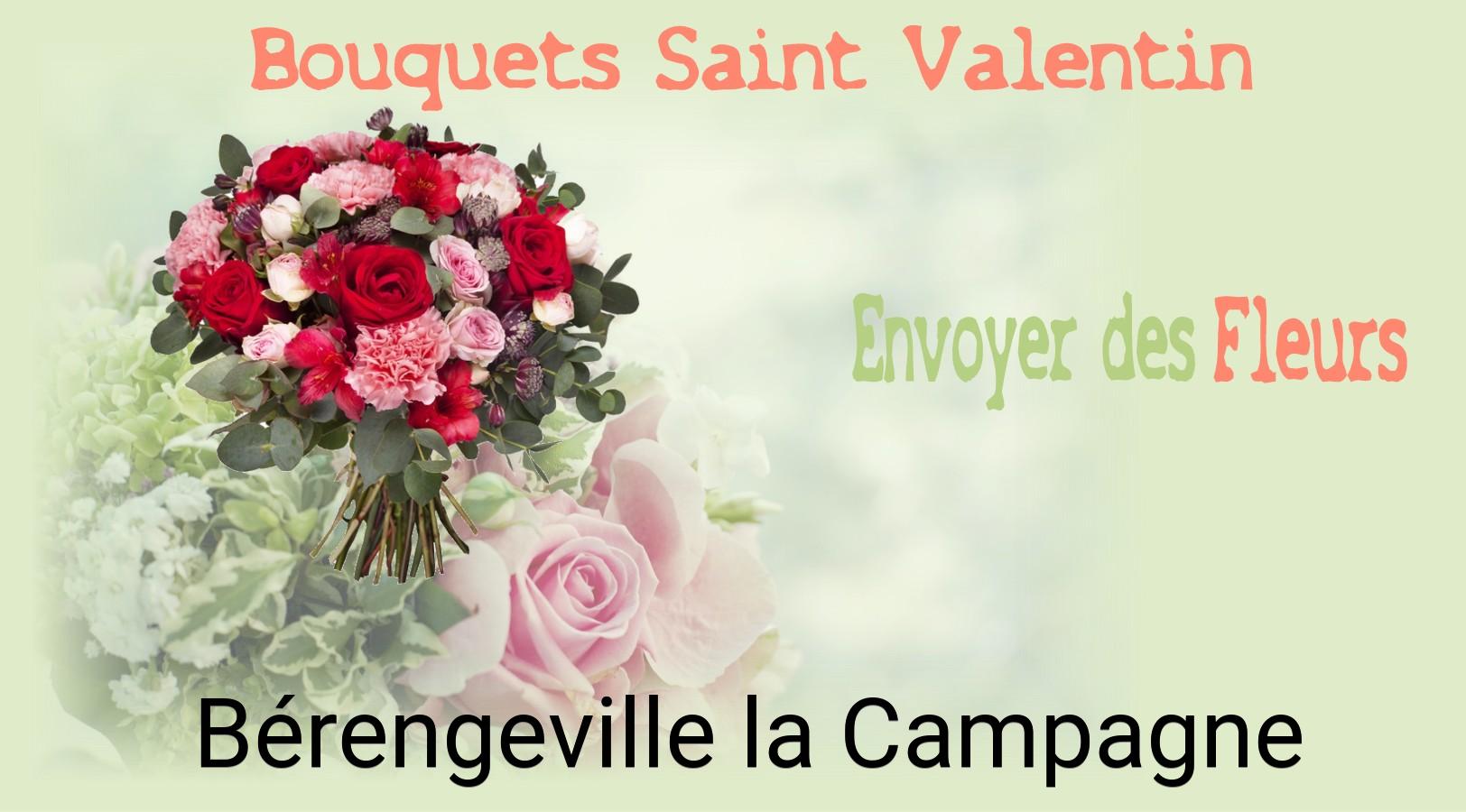 Roses de Saint-Valentin livrées à Bérengeville-la-Campagne